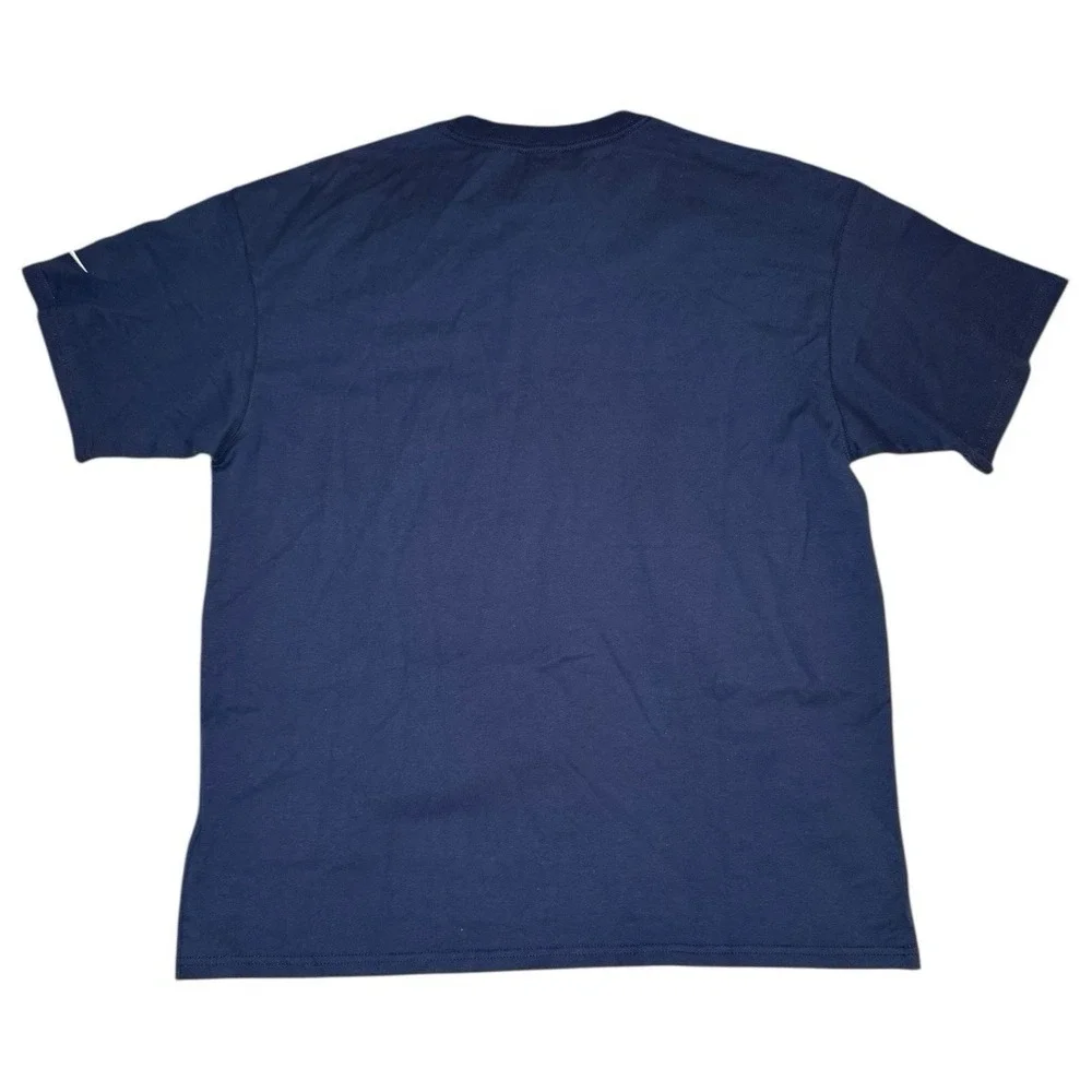 Nike Houston Texans Loose Fit Rewind Pocket Shirt Men's Large Navy Blue - Picture 2 of 8